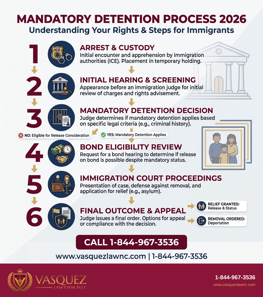 Infografía 1 para Detención Obligatoria en 2026: Qué Es y Cómo Funciona