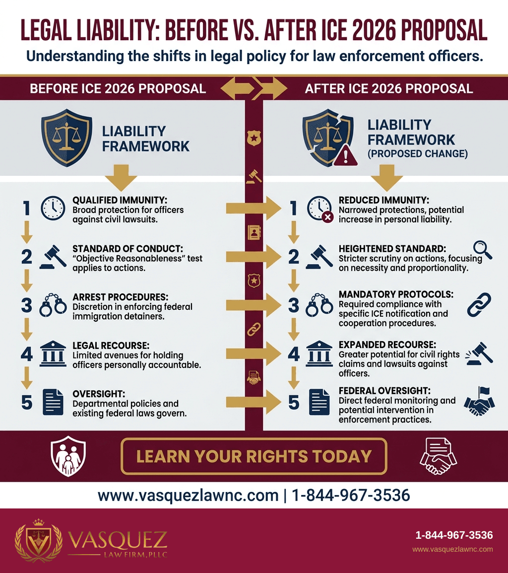 Infografía 1 para Seguro Legal de ICE: Lo Que Debes Saber en 2026 (Español)