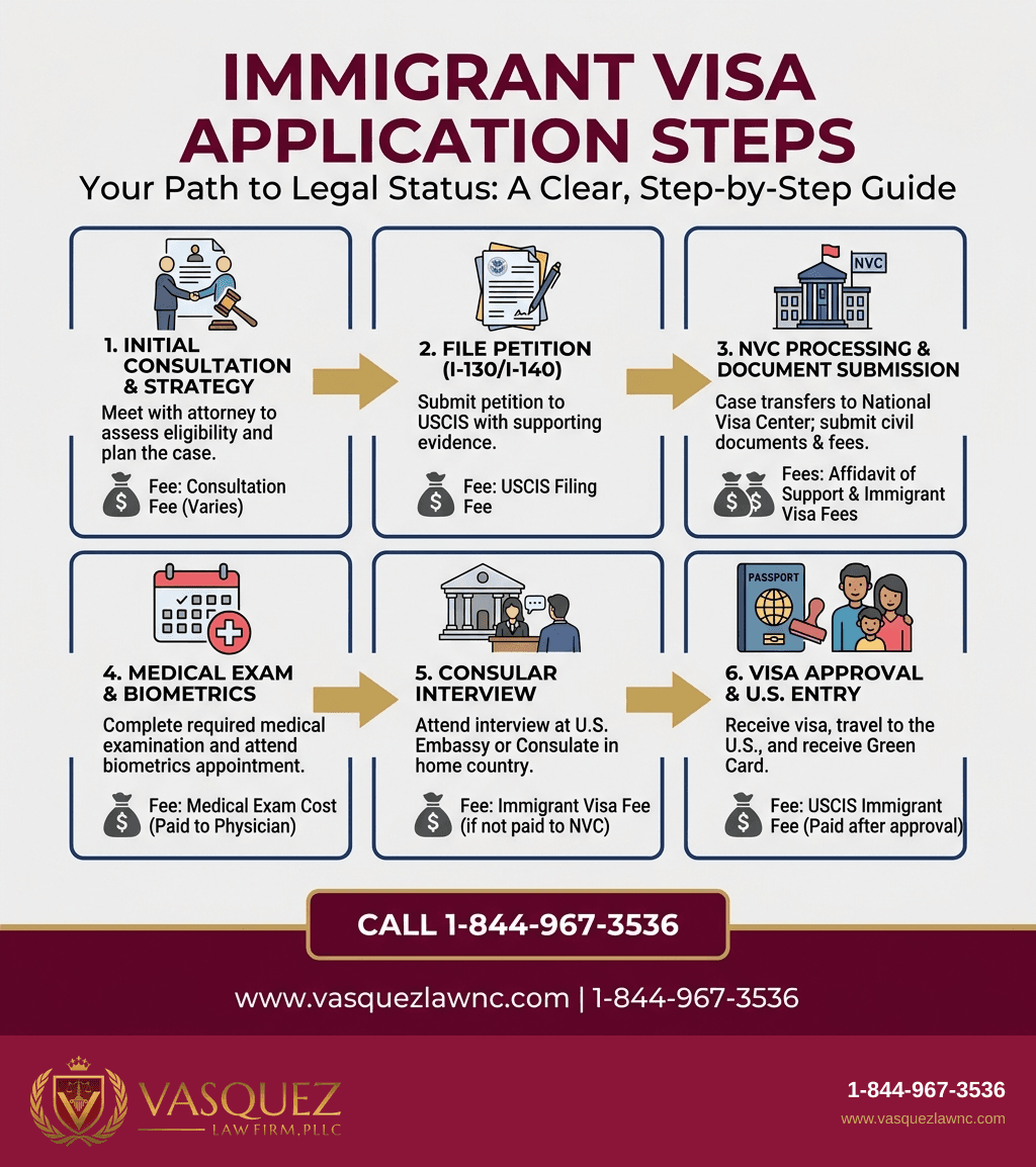 Visual Guide 1 for Immigrant Visa Applications: How the Process Works in 2026