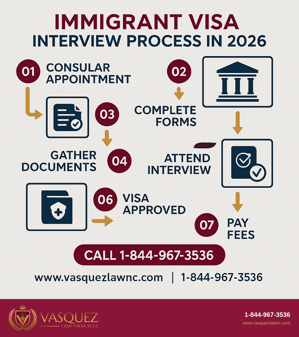Visual Guide 1 for Immigrant Visa Interviews: What Happens During Your Appointment in 2026