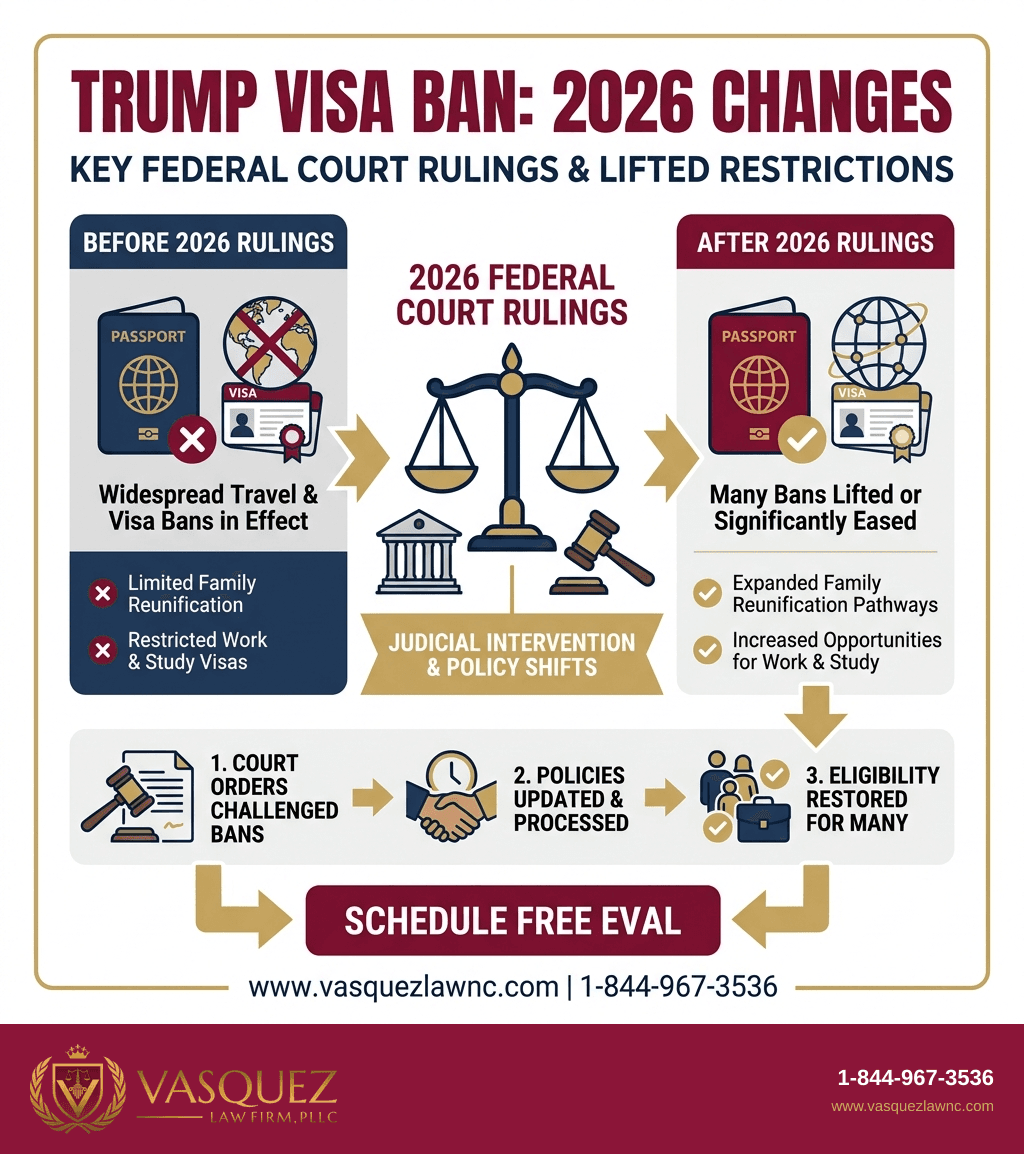 Visual Guide 1 for How Trump Visa Ban Affects Immigrants in 2026