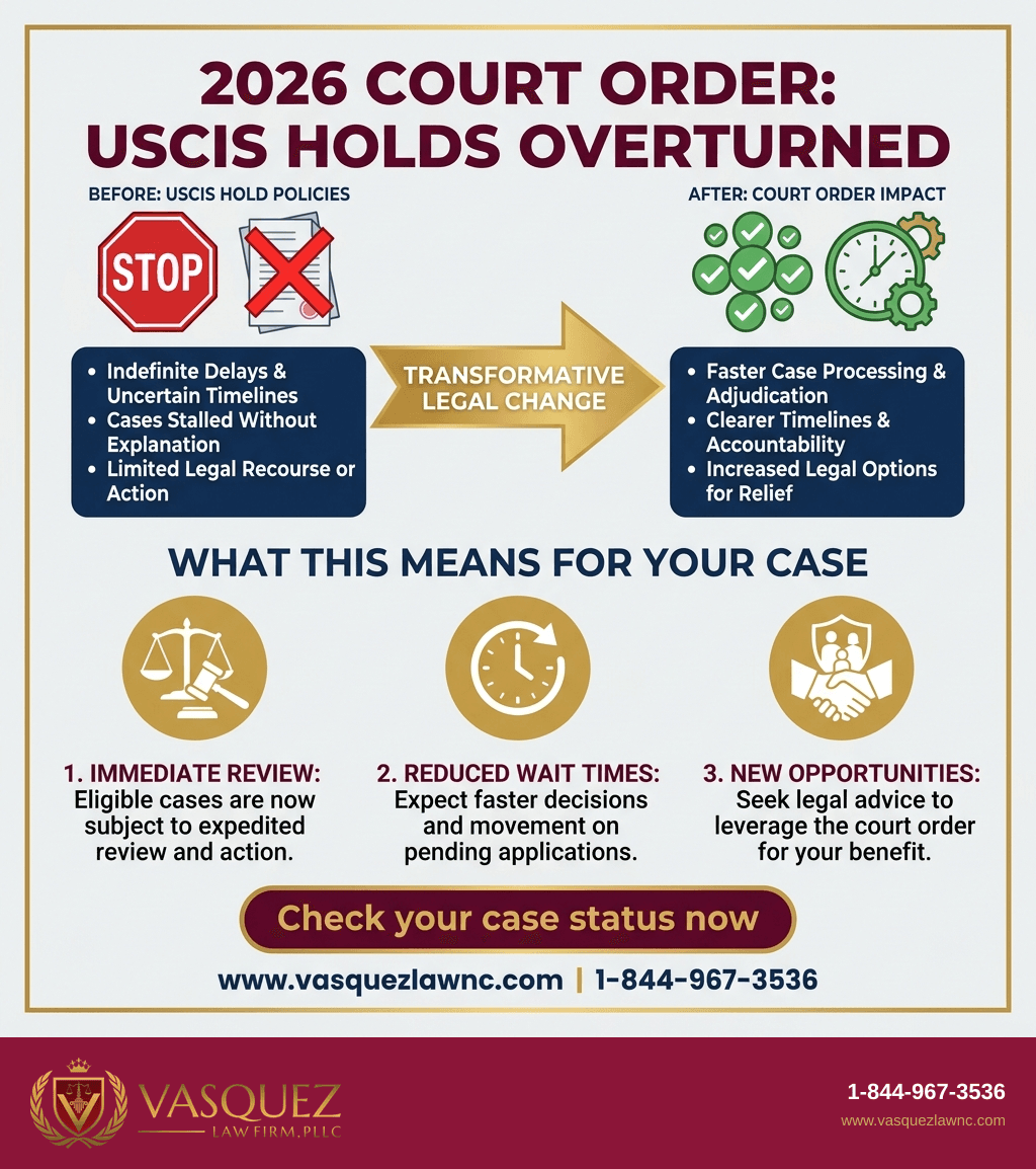 Key Statistics and Data for What Did the 2026 Court Order Change About USCIS Hold Policies?