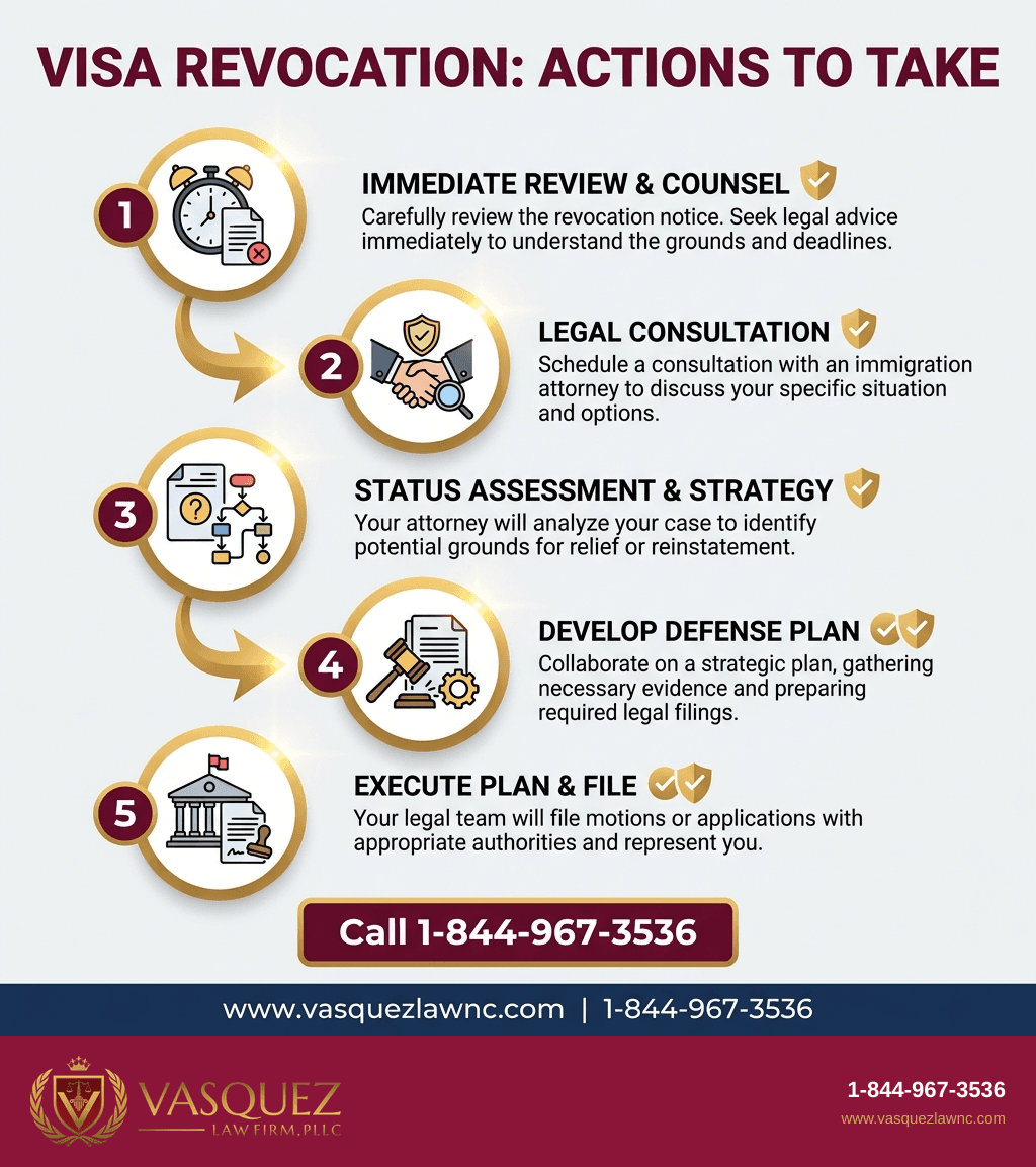 Infografía 1 para Revocación de Visados en EE.UU.: Qué Implica y Qué Cambia en 2026