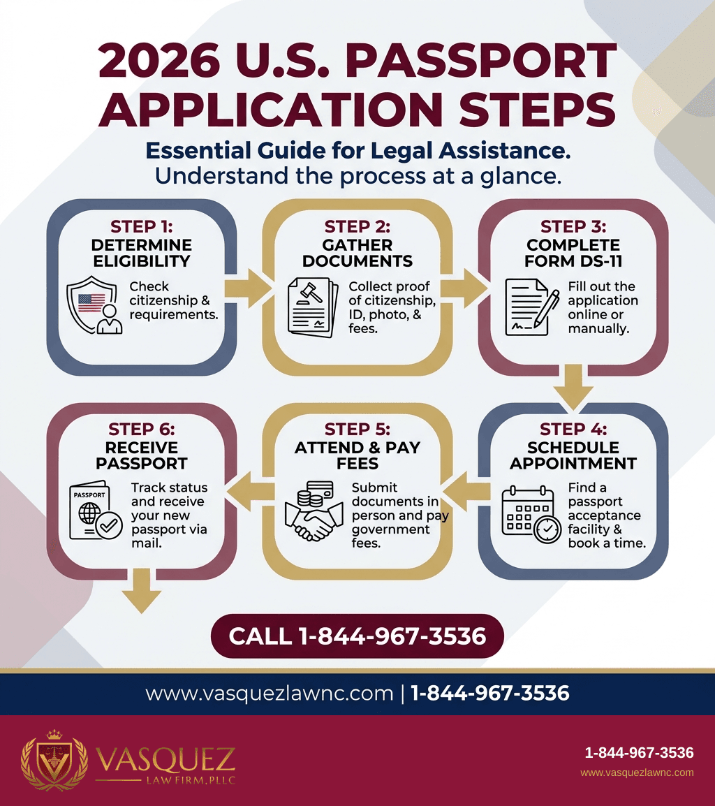 Visual Guide 1 for US Passport Requirements: How to Obtain Yours in 2026