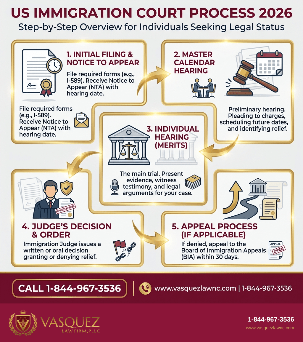 Visual Guide 1 for How US Court System Works for Immigration Cases in 2026