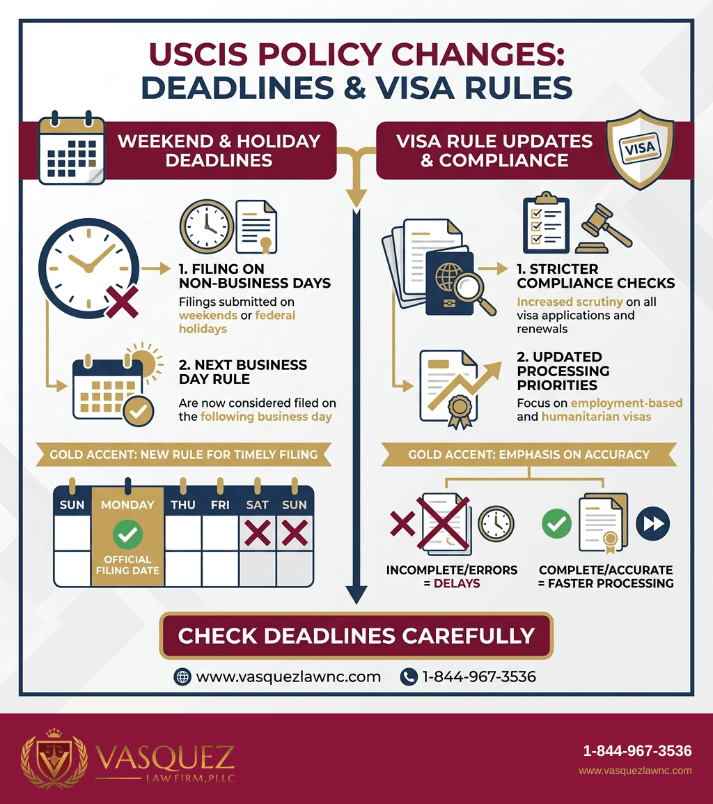 Key Statistics and Data for Do USCIS Filing Deadlines Move When They Fall on a Weekend?
