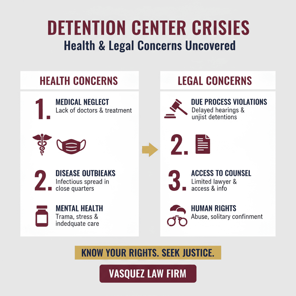 Process Timeline for What the Measles Cases at Dilley Immigration Detention Center Mean for Detainees