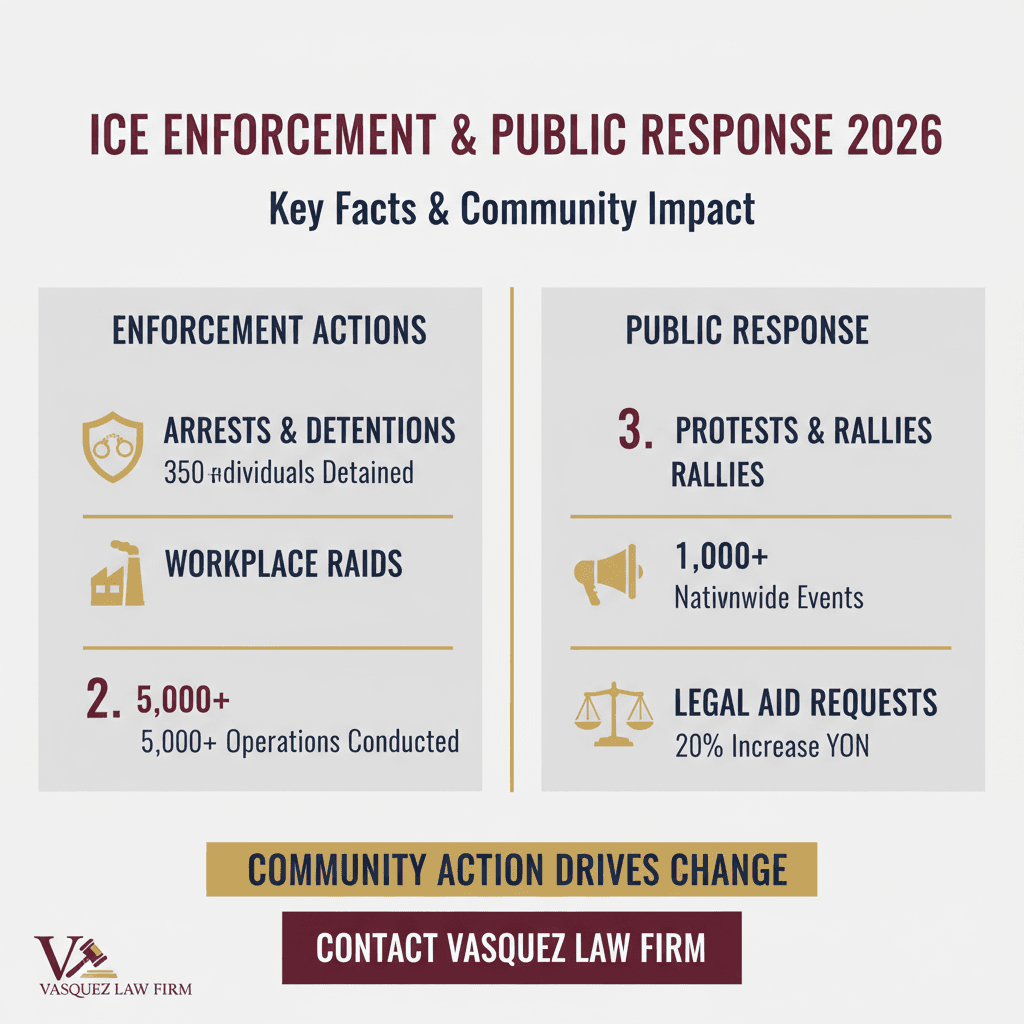 Process Timeline for How ICE Faces Public Backlash Over Immigration Enforcement in 2026