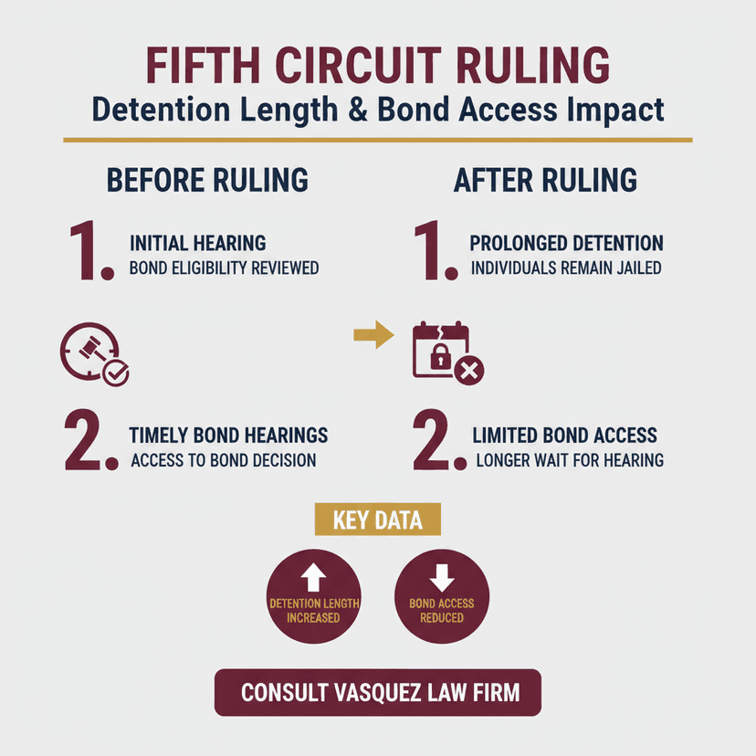 Process Timeline for How the Fifth Circuit Ruling on ICE Detention Affects Your Rights in 2026