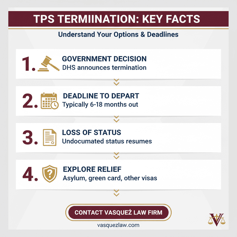 Process Timeline for What You Need to Know About Temporary Protected Status Termination Updates in 2026