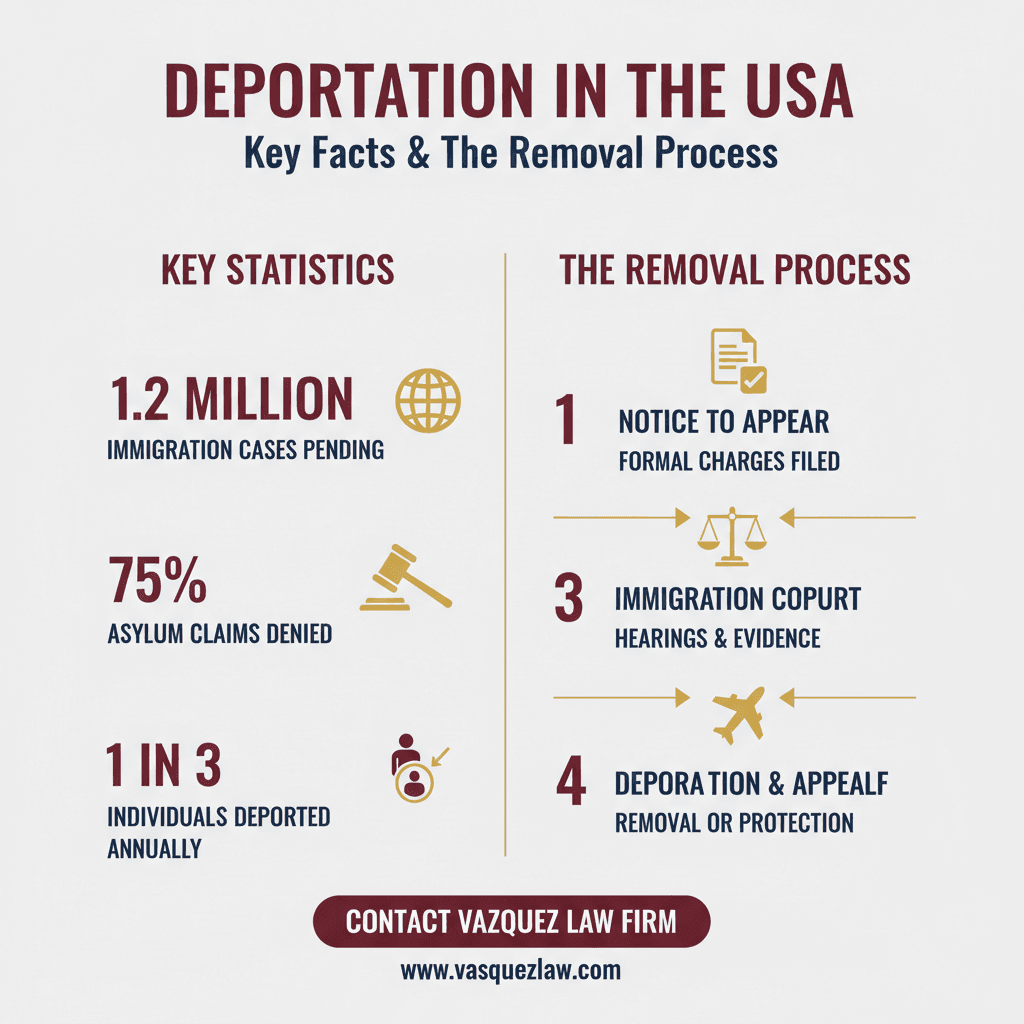 Línea de Tiempo del Proceso para Cómo Protegerse de la Deportación en 2026
