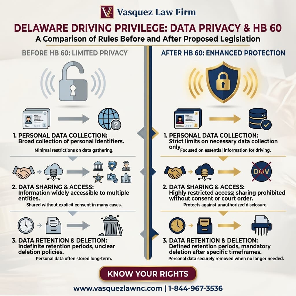 Línea de Tiempo del Proceso para Lo que Necesita Saber Sobre la Ley de Inmigración de Delaware en 2026