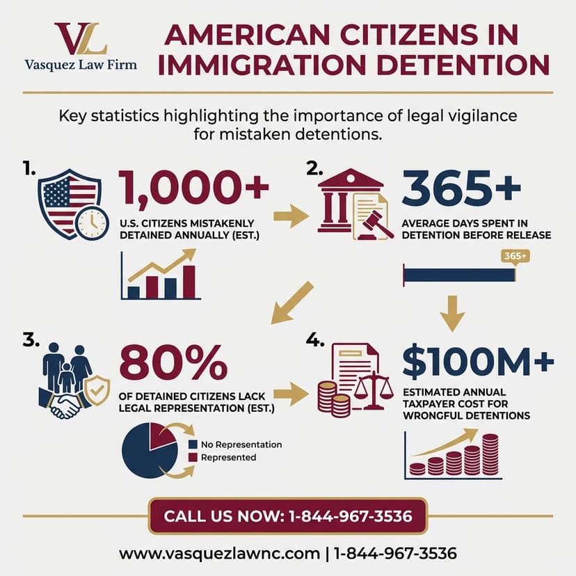 Process Timeline for Can American Citizens Be Held in Immigration Detention in 2026