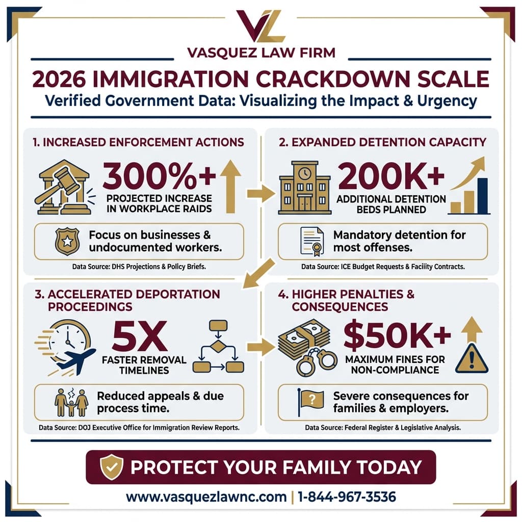 Línea de Tiempo del Proceso para Cómo las Políticas Migratorias de Trump le Impactarán en 2026