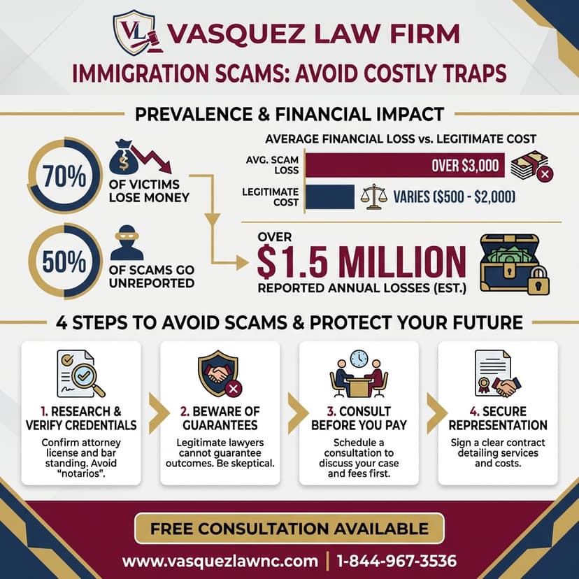 Process Timeline for How to Avoid Immigration Scams and Protect Your Future in 2026