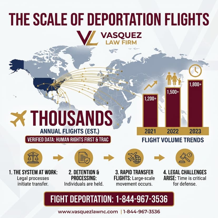 Process Timeline for Are Deportation Flights Unlawful? What Courts Say in 2026