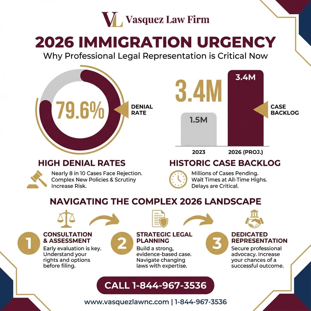 Línea de Tiempo del Proceso para Cómo la Prohibición Migratoria Podría Afectar Su Futuro en 2026