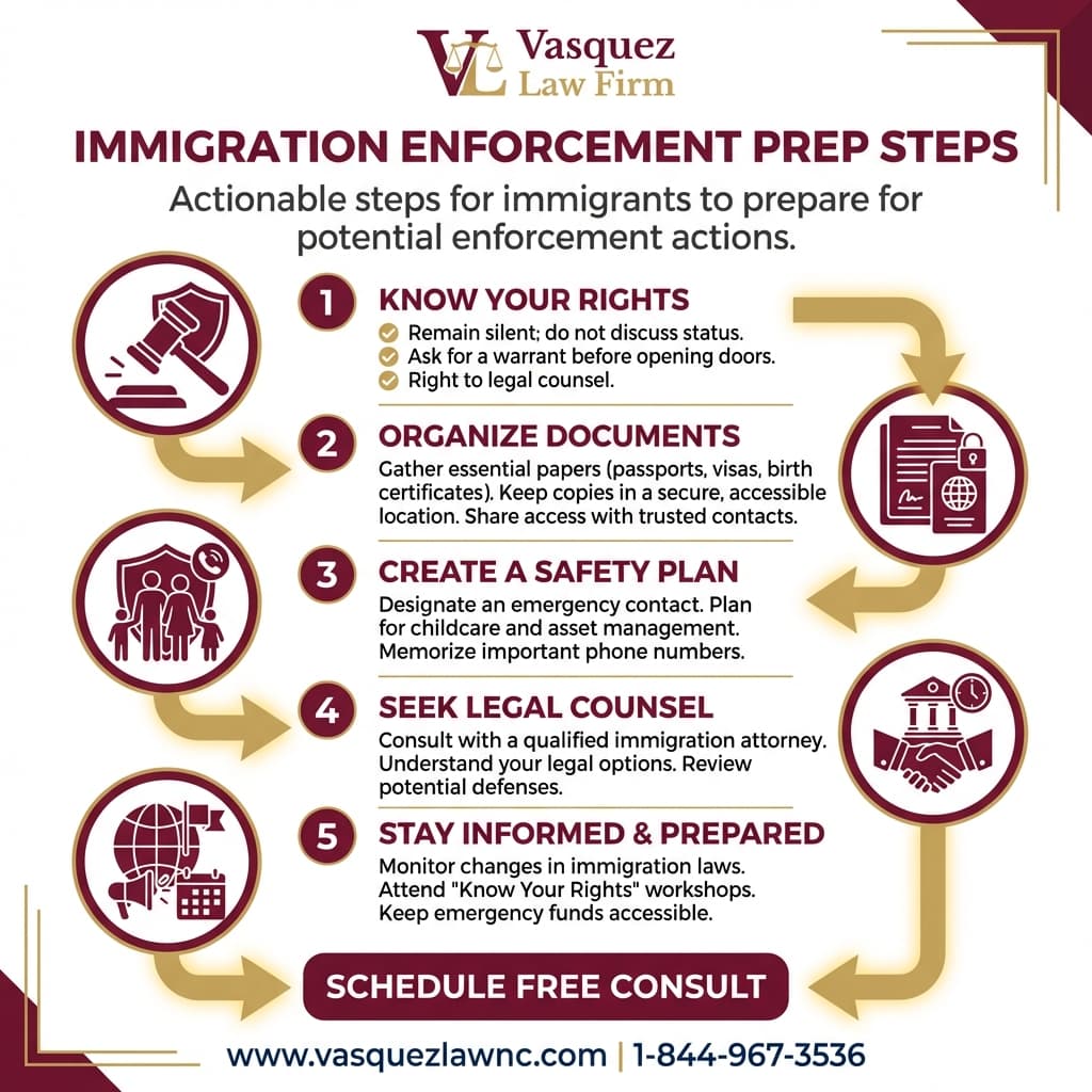 Línea de Tiempo del Proceso para Qué Esperar de las Deportaciones de Trump en 2026