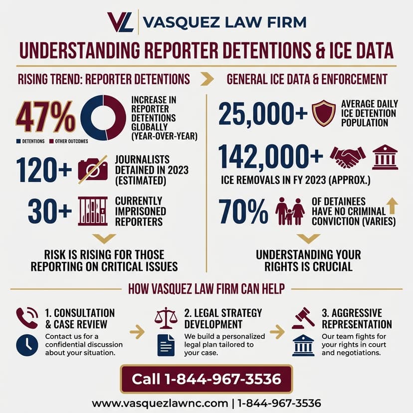 Process Timeline for What Happens When an Immigration Arrest Reporter is Detained?
