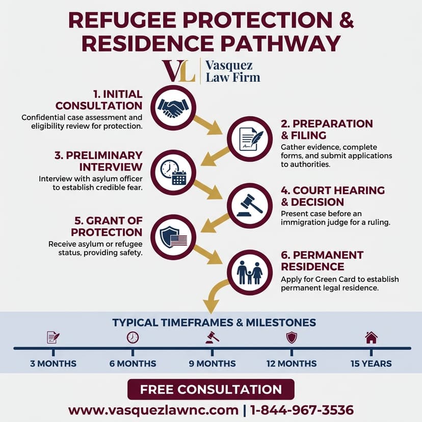 Process Timeline for What Legal Refugees Should Know About U S Procedures in 2026
