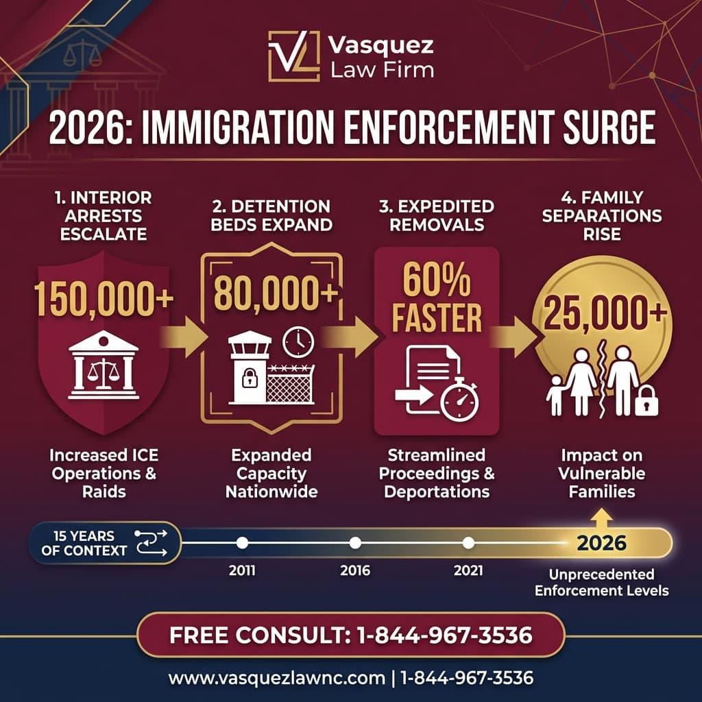 Línea de Tiempo del Proceso para Detenciones Migratorias Sin Orden Judicial: Qué Saber en 2026