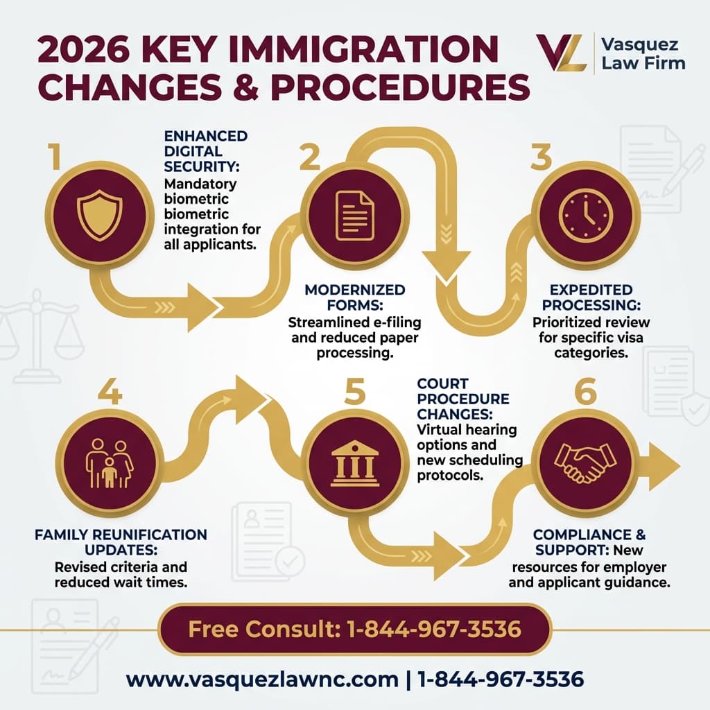 Línea de Tiempo del Proceso para Lo Último en Cambios Migratorios que Debes Conocer en 2026