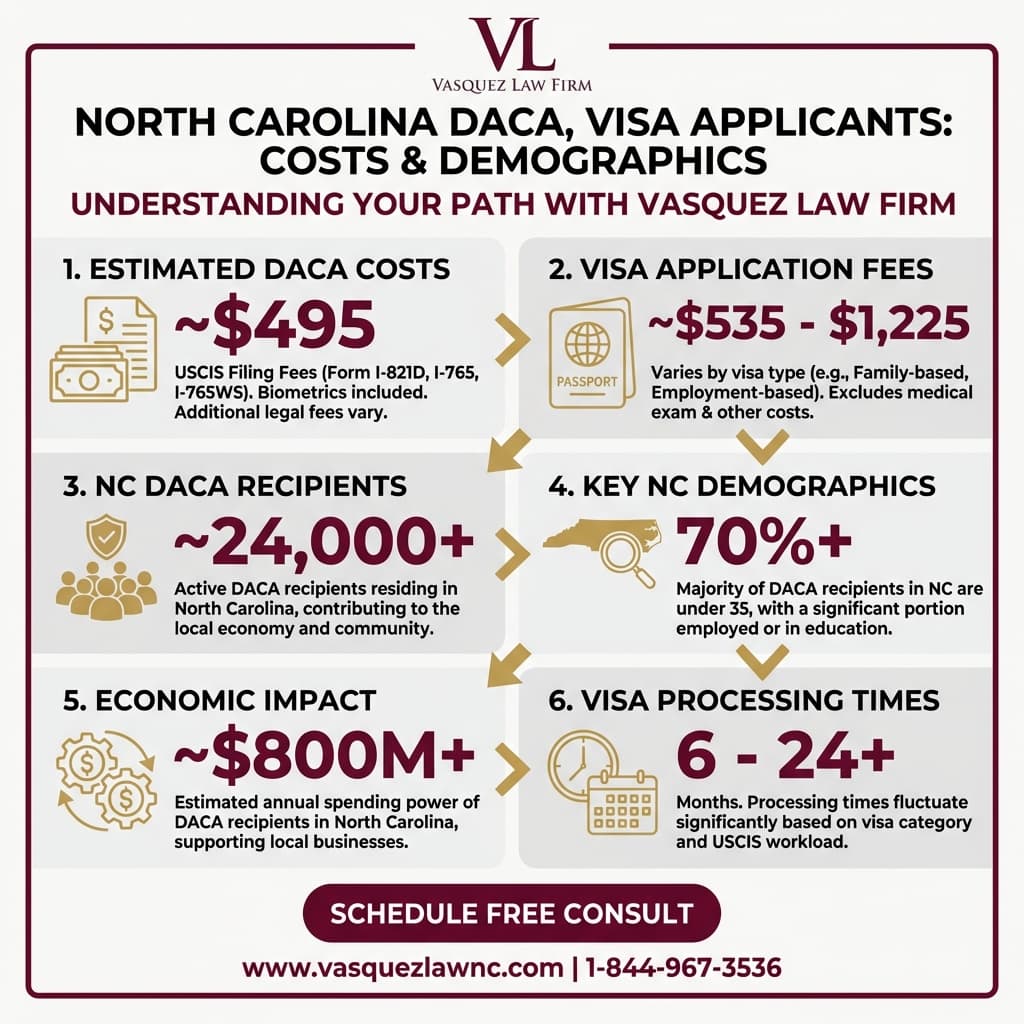 Línea de Tiempo del Proceso para Boletín de Visas de Abril 2026: Lo Que los Dreamers en Raleigh Necesitan Saber