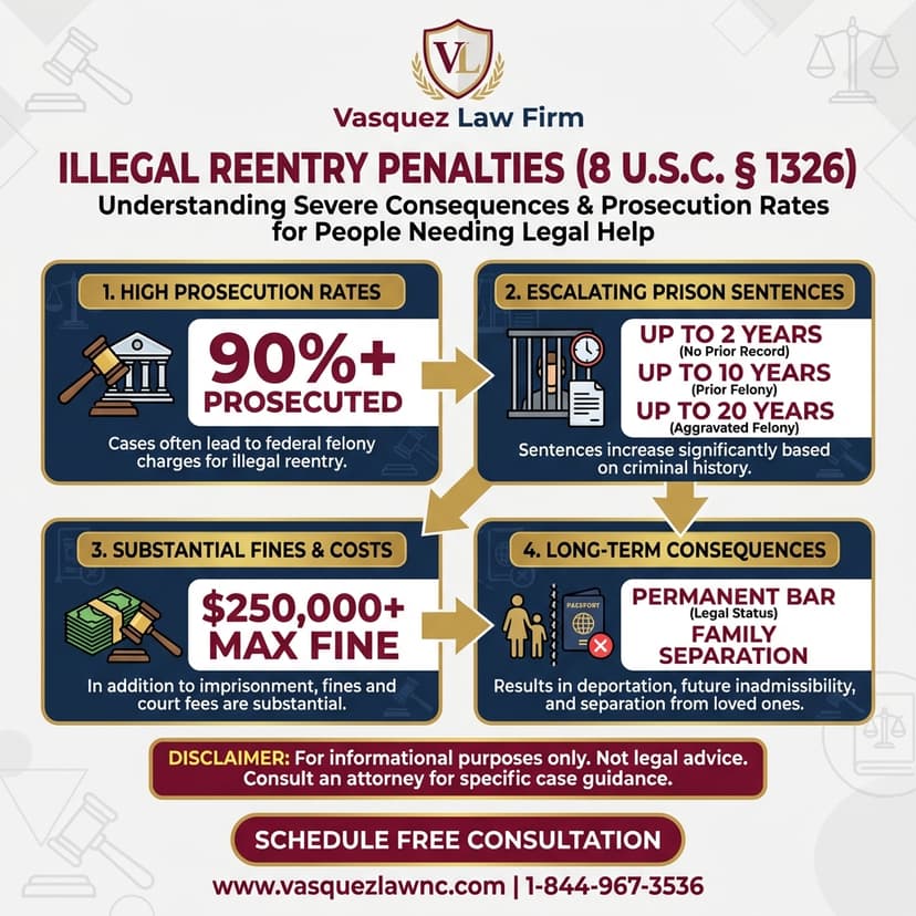 Process Timeline for What Happens with Illegal Reentry Charges in 2026