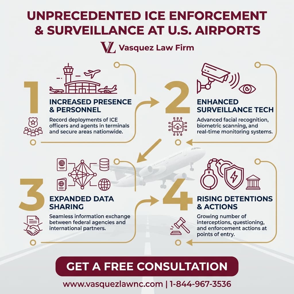 Línea de Tiempo del Proceso para Seguridad de ICE en Aeropuertos: Qué Esperar en 2026
