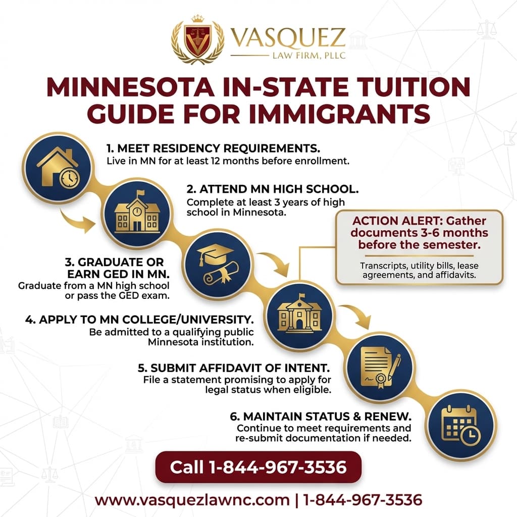 Línea de Tiempo del Proceso para ¿La Matrícula Estatal en Minnesota Te Permite Ahorrar en 2026?