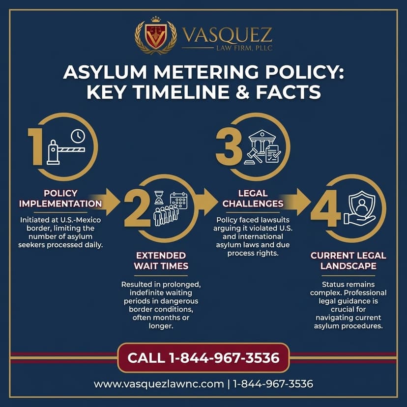 Process Timeline for What Is the Asylum Metering Policy in 2026 and How It Works