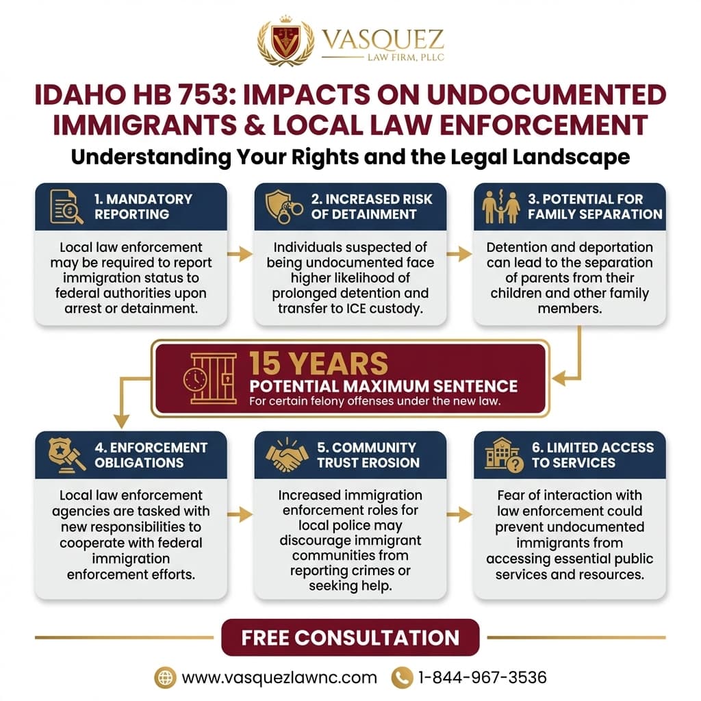 Línea de Tiempo del Proceso para Impacto de las Leyes Migratorias de Idaho en 2026: Lo Que Debes Saber