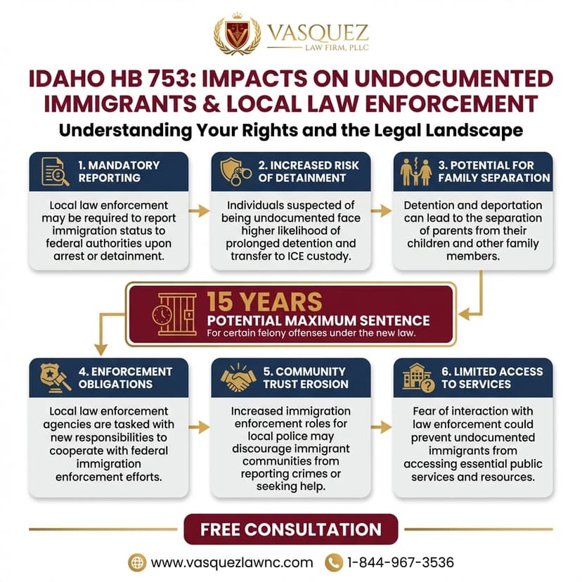 Process Timeline for How Idaho Immigration Law Affects You in 2026