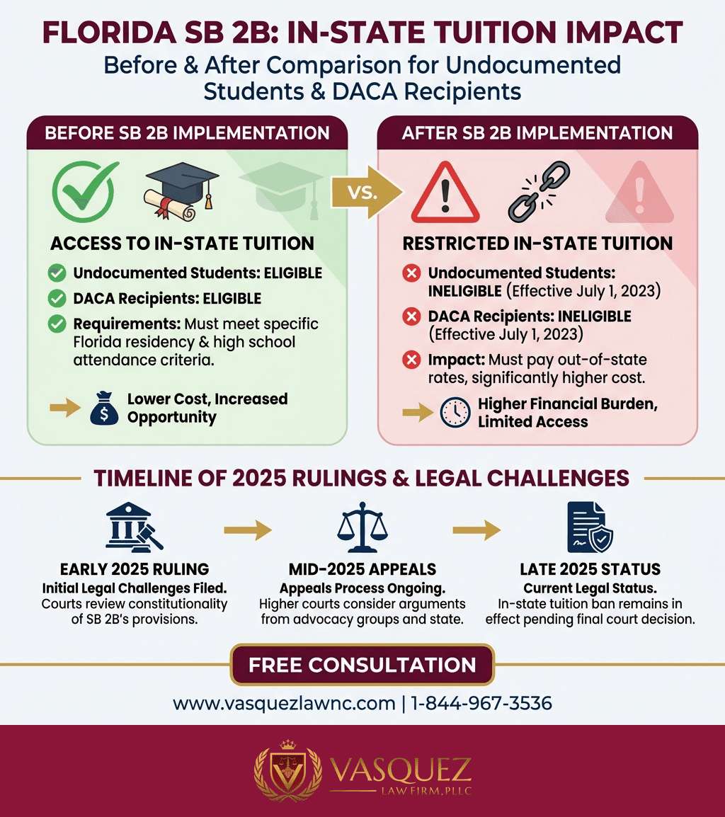 Línea de Tiempo del Proceso para La Influencia de la ACLU para los Dreamers en Orlando en 2026