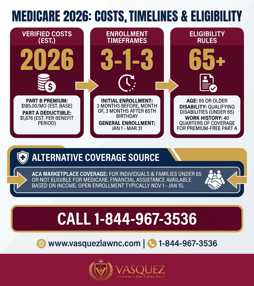Línea de Tiempo del Proceso para Guía Esencial de Medicare para Dreamers en 2026