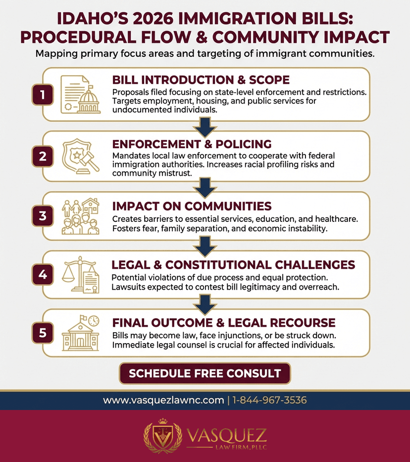 Process Timeline for How Idaho Immigration Bills Affect You in 2026