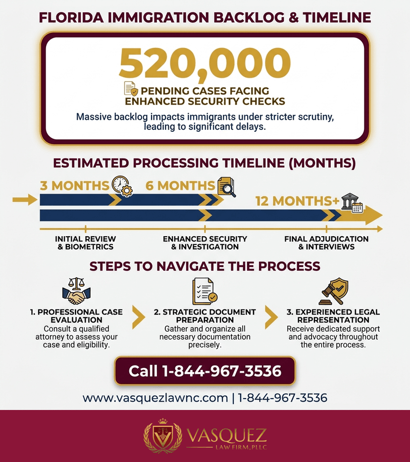 Process Timeline for How Enhanced Security Checks Affect Immigration in Orlando 2026