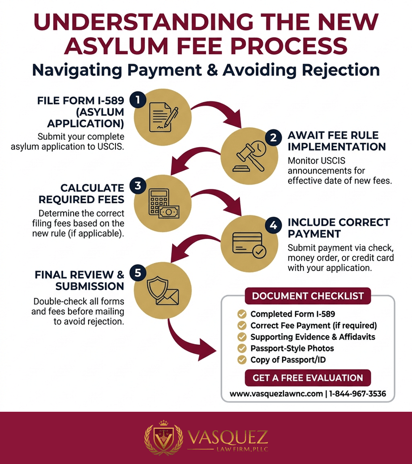 Process Timeline for What Is the Asylum Fee Requirement in 2026 and How It Works