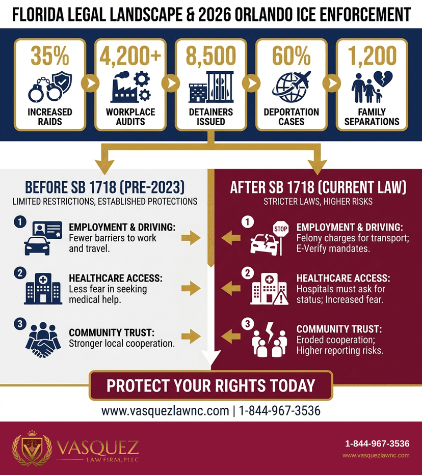 Process Timeline for How ICE Works in Orlando: What You Need to Know in 2026