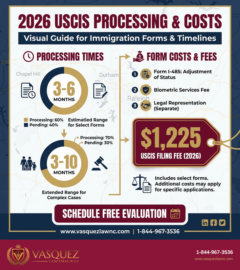 Process Timeline for Indian Immigration Lawyer in Raleigh: What You Need in 2026