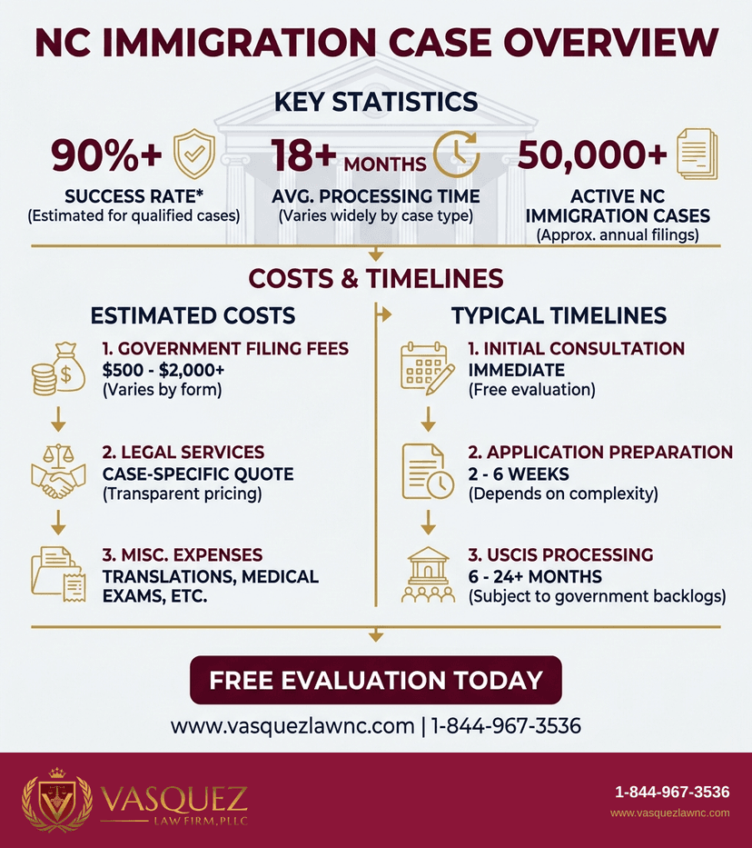 Process Timeline for Immigration Lawyers Near Me: How to Find Help in Raleigh 2026