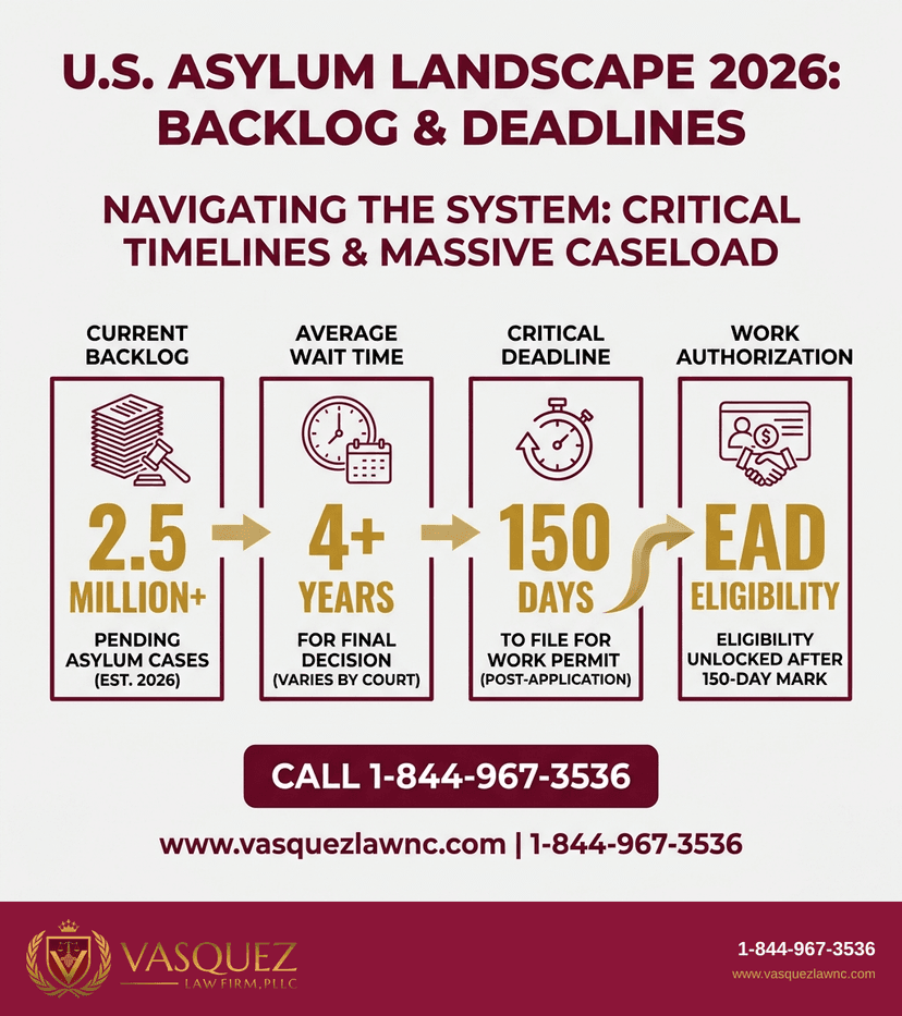 Process Timeline for How Asylum Claims Work: What You Should Know in 2026
