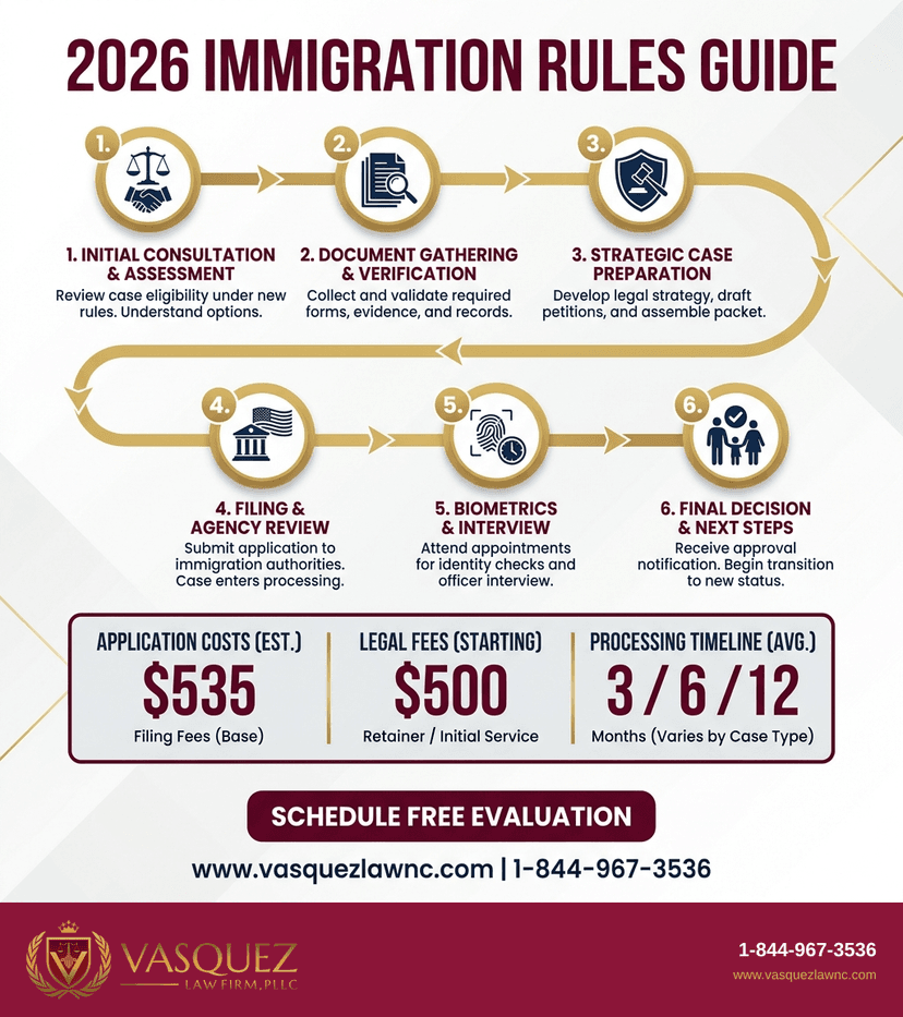 Process Timeline for How Trump Green Card Policy Affects Applicants in 2026