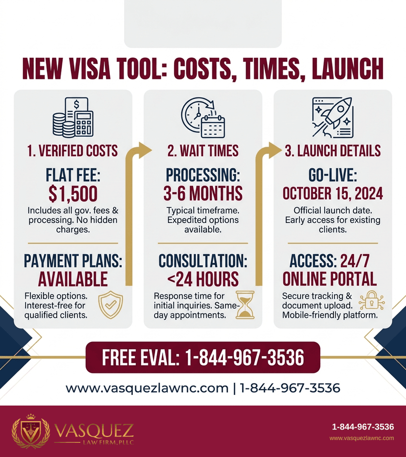 Process Timeline for How America First Visa Tool Works for NC and FL in 2026