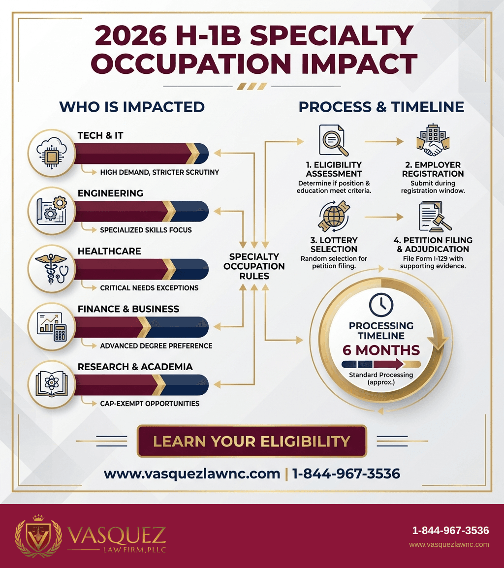 Process Timeline for H-1B Specialty Occupation and Consular Processing Rules for 2026