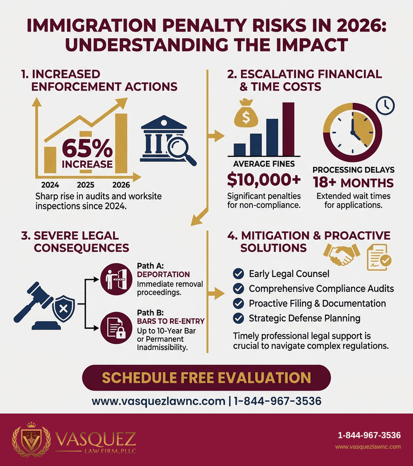 Process Timeline for Immigration Penalties Explained: What You Must Know in 2026