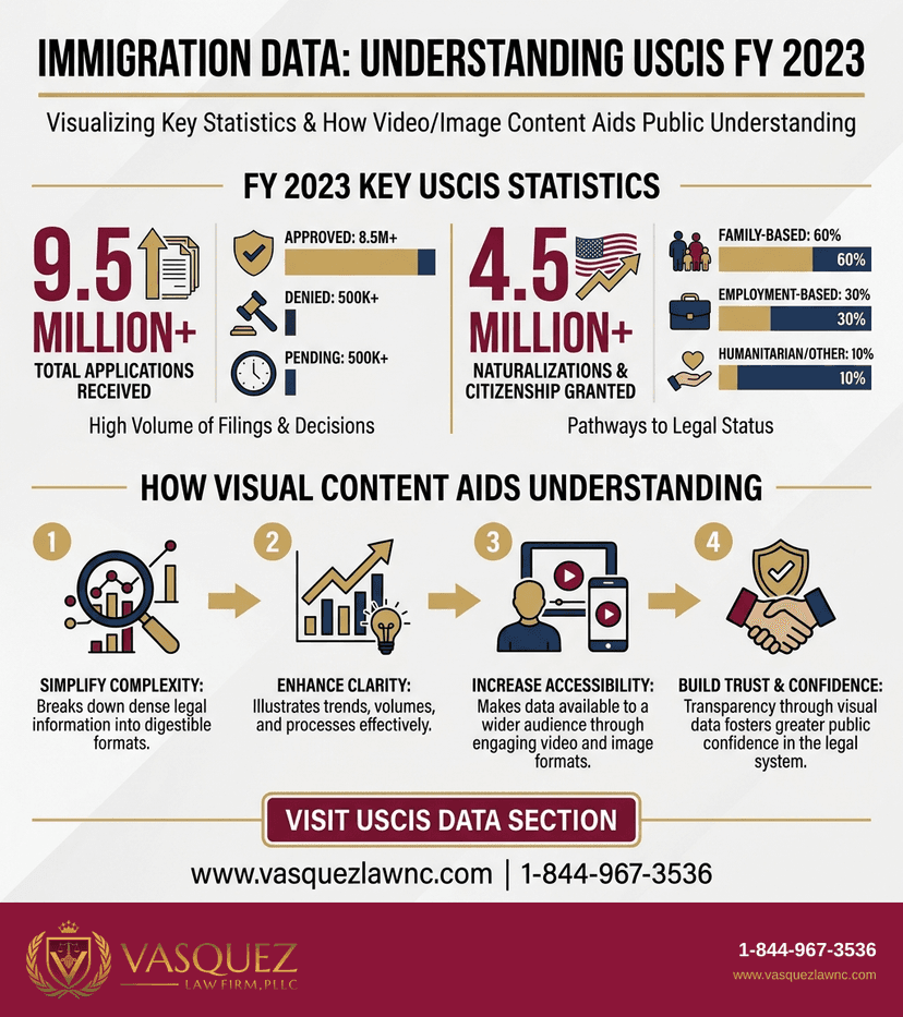 Process Timeline for How Does USCIS Immigration Data Video and Image Gallery Work in 2026?