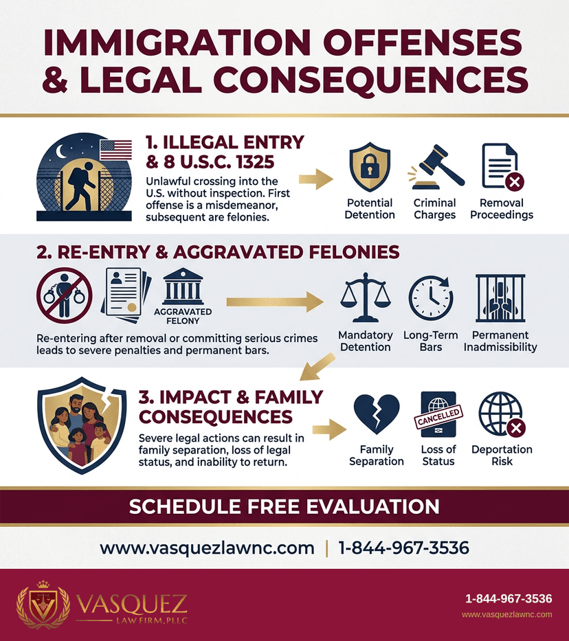 Process Timeline for Immigration Offenses and Their Impact on Your Case in 2026