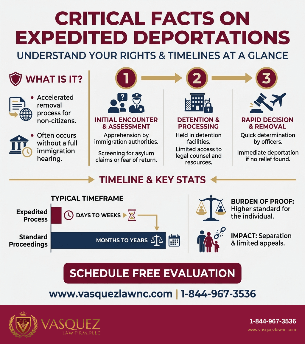 Línea de Tiempo del Proceso para Deportaciones Aceleradas en 2026: Qué Son y Cómo Funcionan