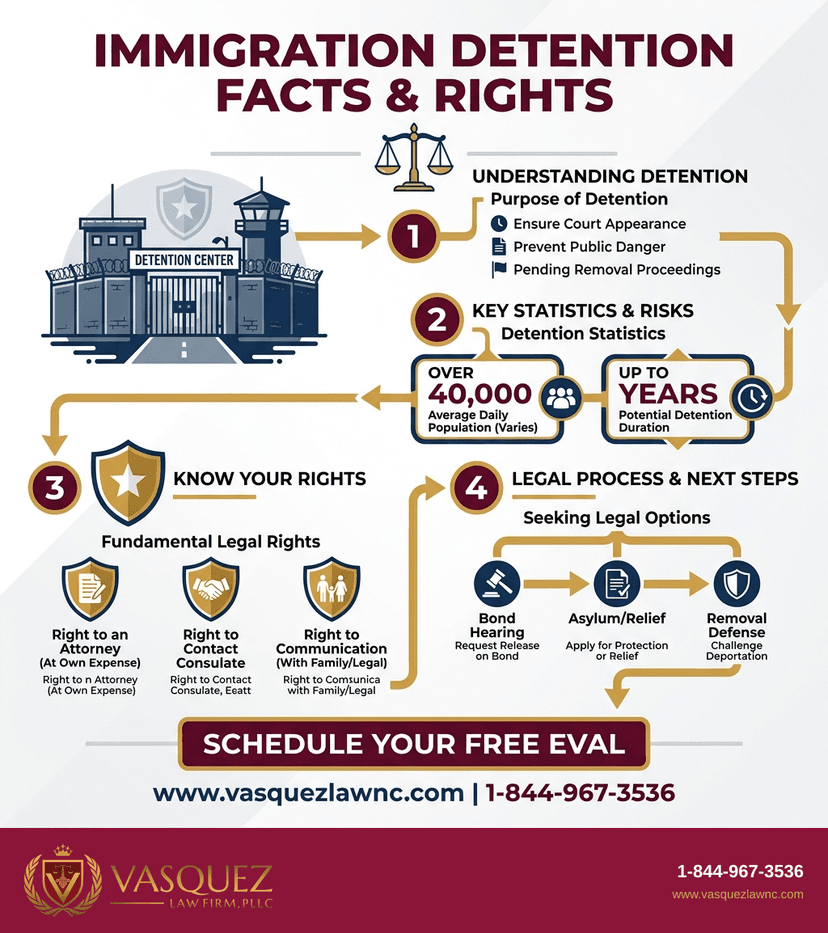 Process Timeline for How Immigration Detention Works and What to Expect in 2026